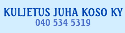 Kuljetus Juha Koso Ky logo